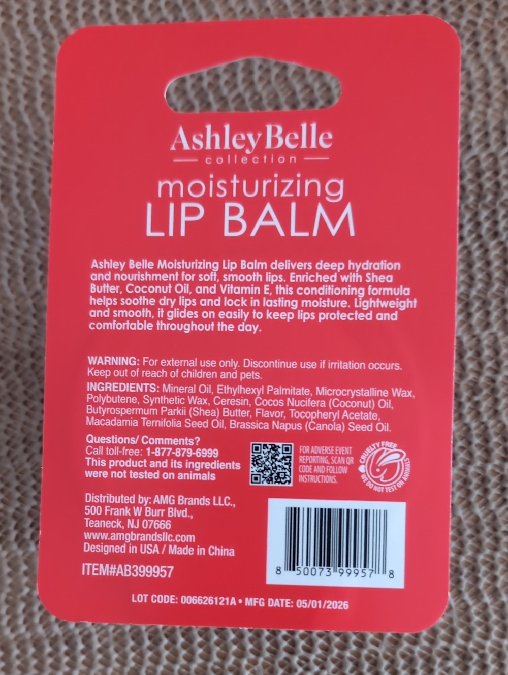 Lip Balm - Strawberry Cream New - Picture 3 of 3
